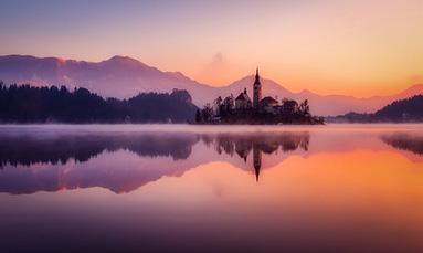 Cycling Lake Bled