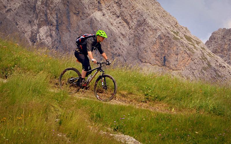 Mountain biking
